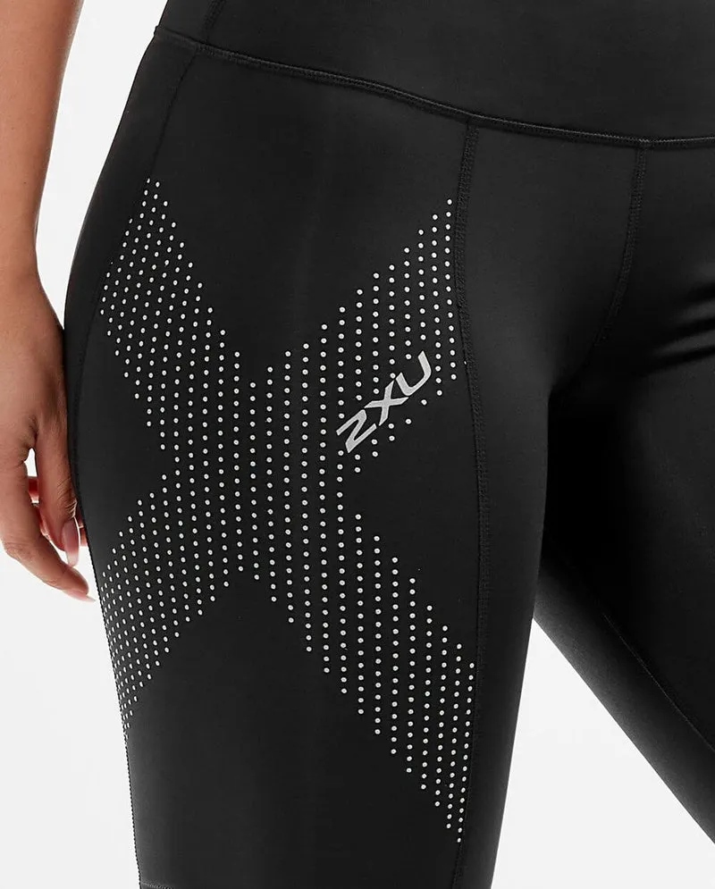 2XU Mid-Rise Compression Short - Womens - Black