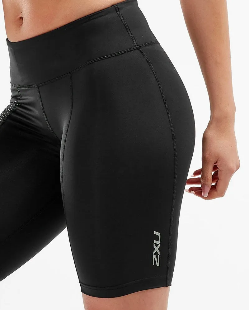 2XU Mid-Rise Compression Short - Womens - Black