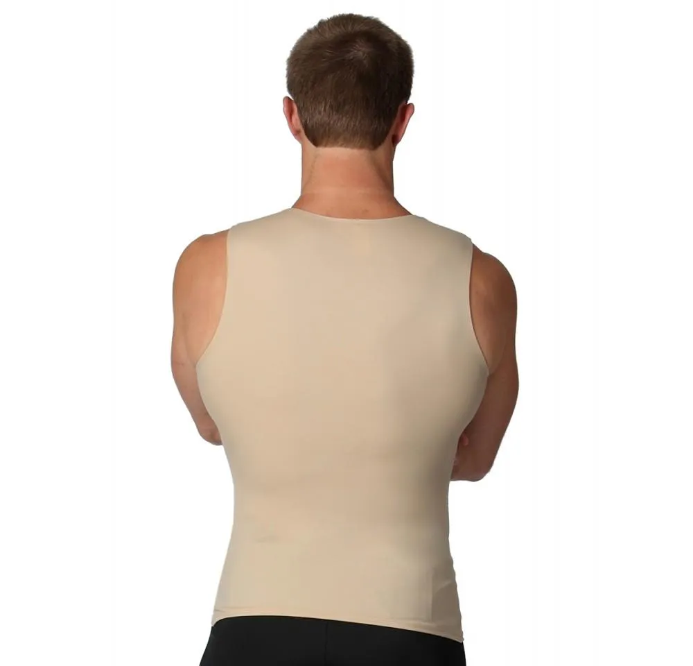 3 Pack Insta Slim High Compression Sleeveless V-Neck Tank VS00N3
