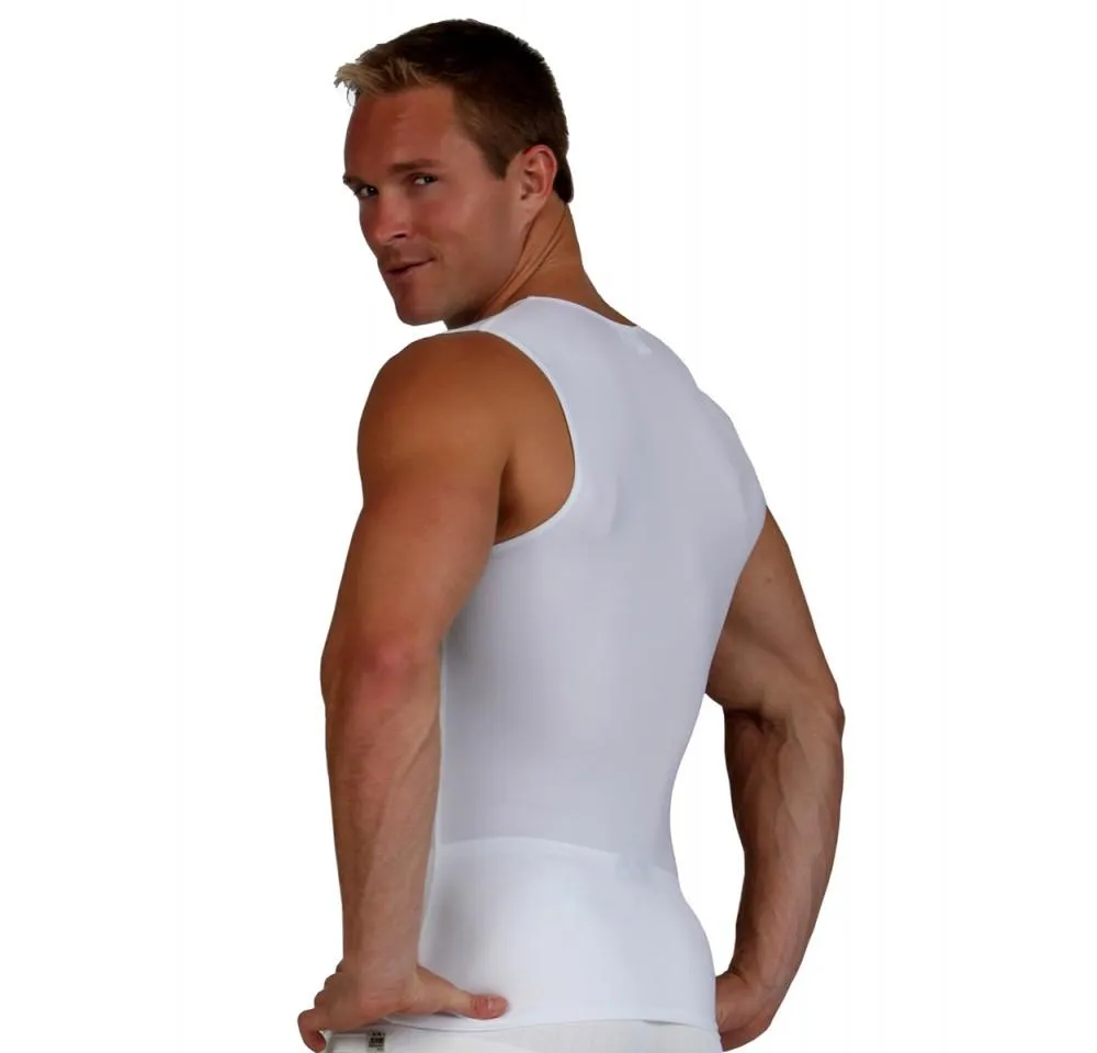 3 Pack Insta Slim High Compression Sleeveless V-Neck Tank VS00N3