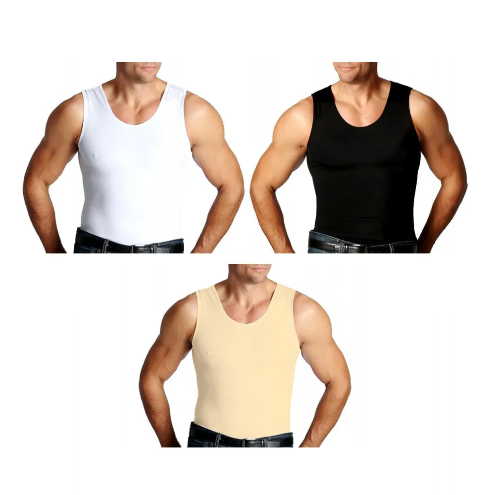 3 Pack Insta Slim Made in USA High Compression Muscle Tank MS0003