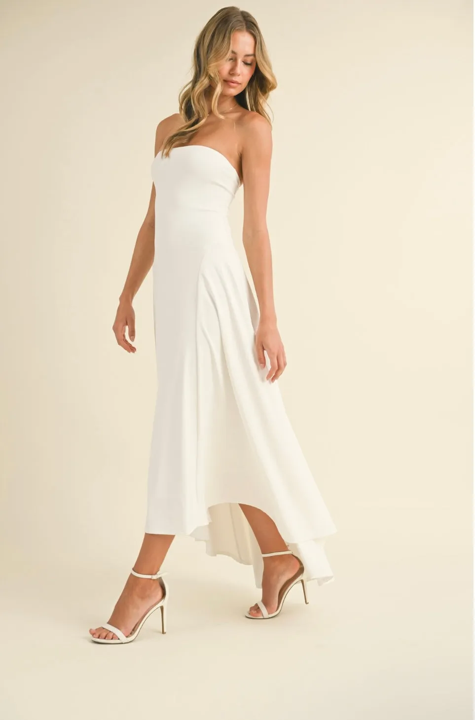 Adelle Strapless Maxi Dress