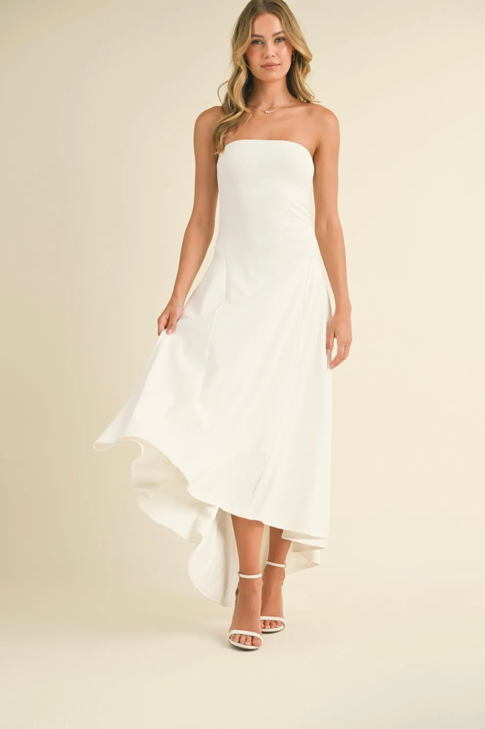 Adelle Strapless Maxi Dress