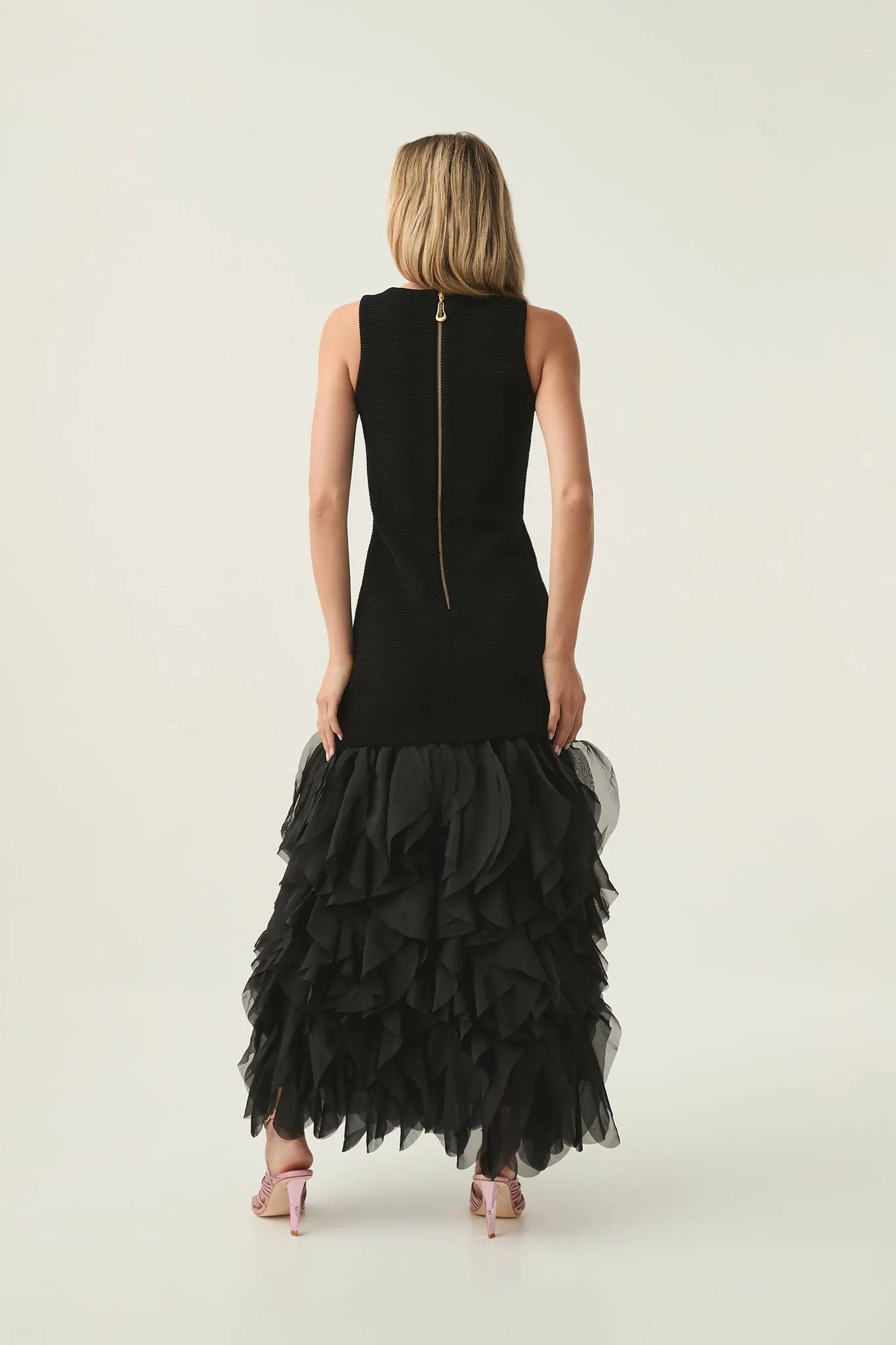 Aje Elations Knit Maxi Dress