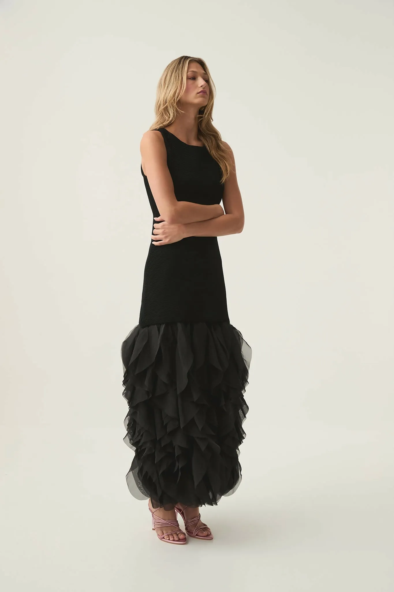 Aje Elations Knit Maxi Dress