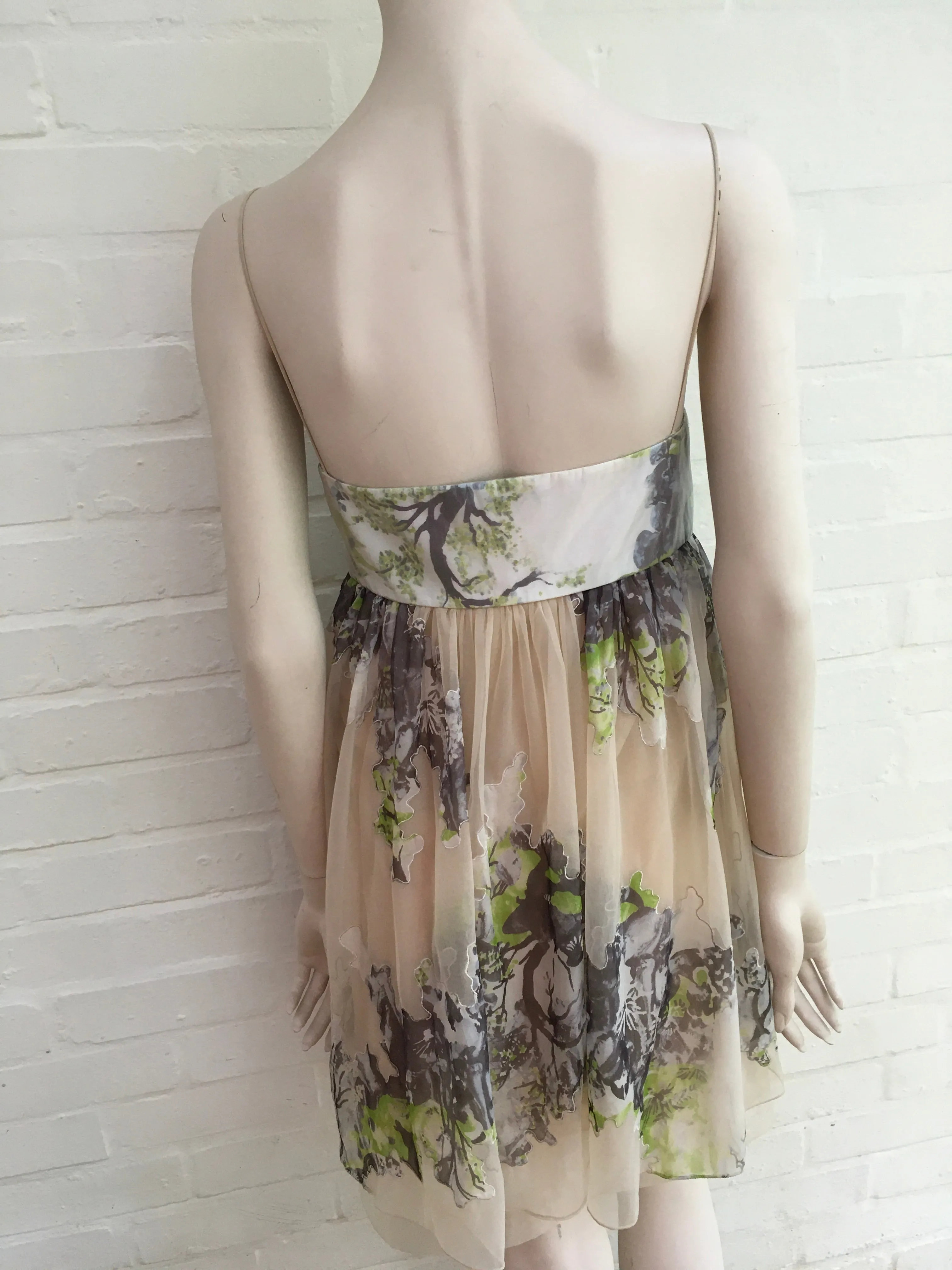 Alessandro Dell'Acqua Sheer Dress Size I 40 S small Ladies