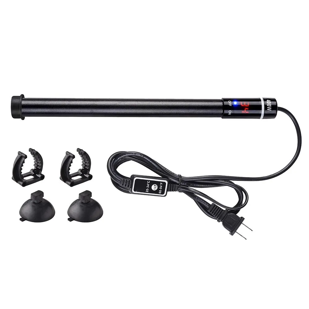 AquaBasik Aquarium Heater Titanium Fish Tank Heater Salt Fresh 400W