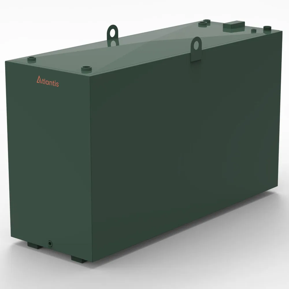 Atlantis 1700 Litre Slimline Steel Bunded Oil Tank