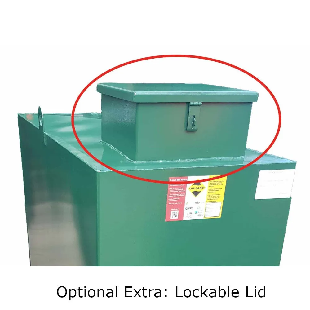 Atlantis 1700 Litre Slimline Steel Bunded Oil Tank