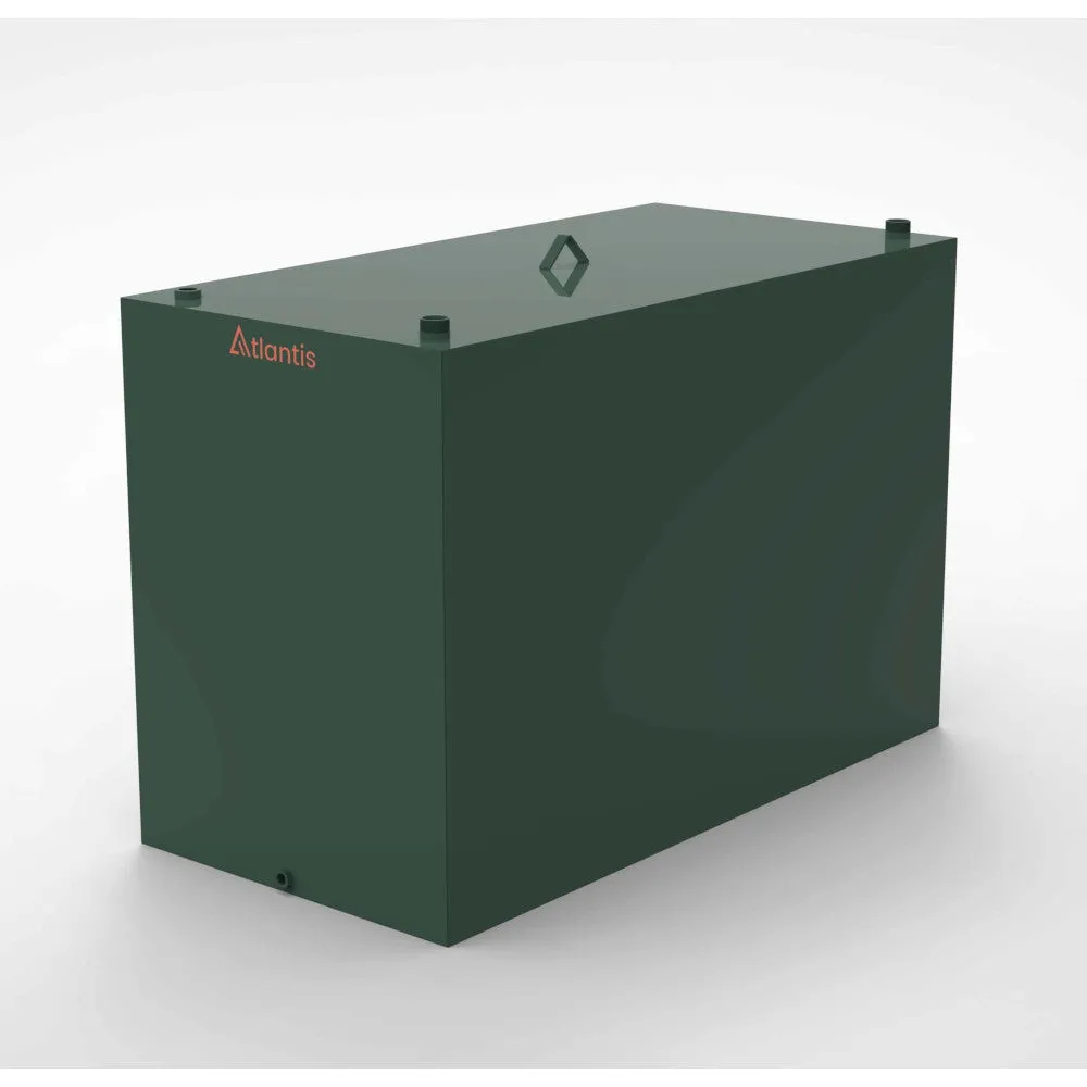 Atlantis 2000 Litre Steel Single Skin Oil Tank