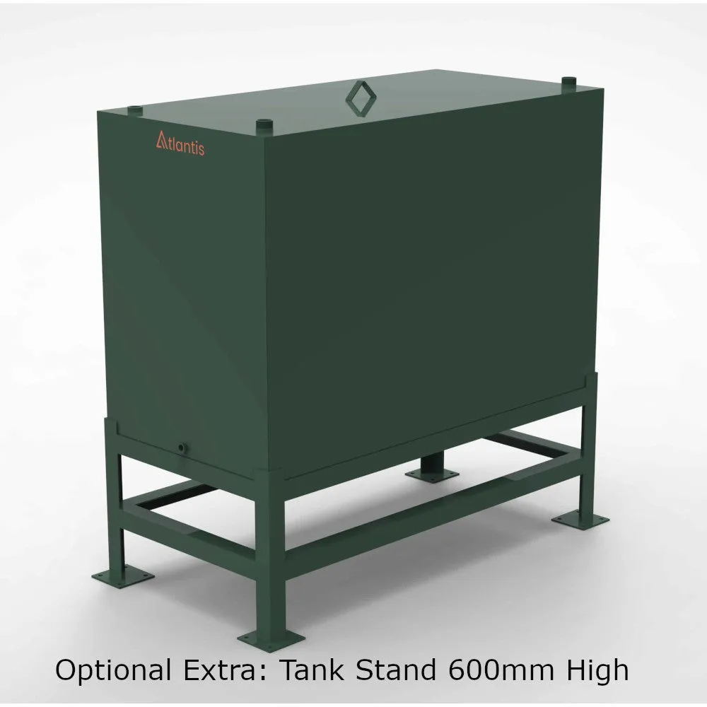 Atlantis 2000 Litre Steel Single Skin Oil Tank