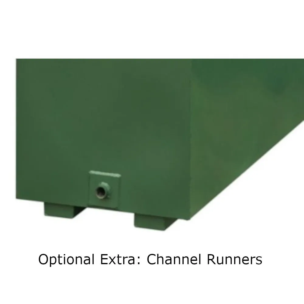 Atlantis 2000 Litre Steel Single Skin Oil Tank