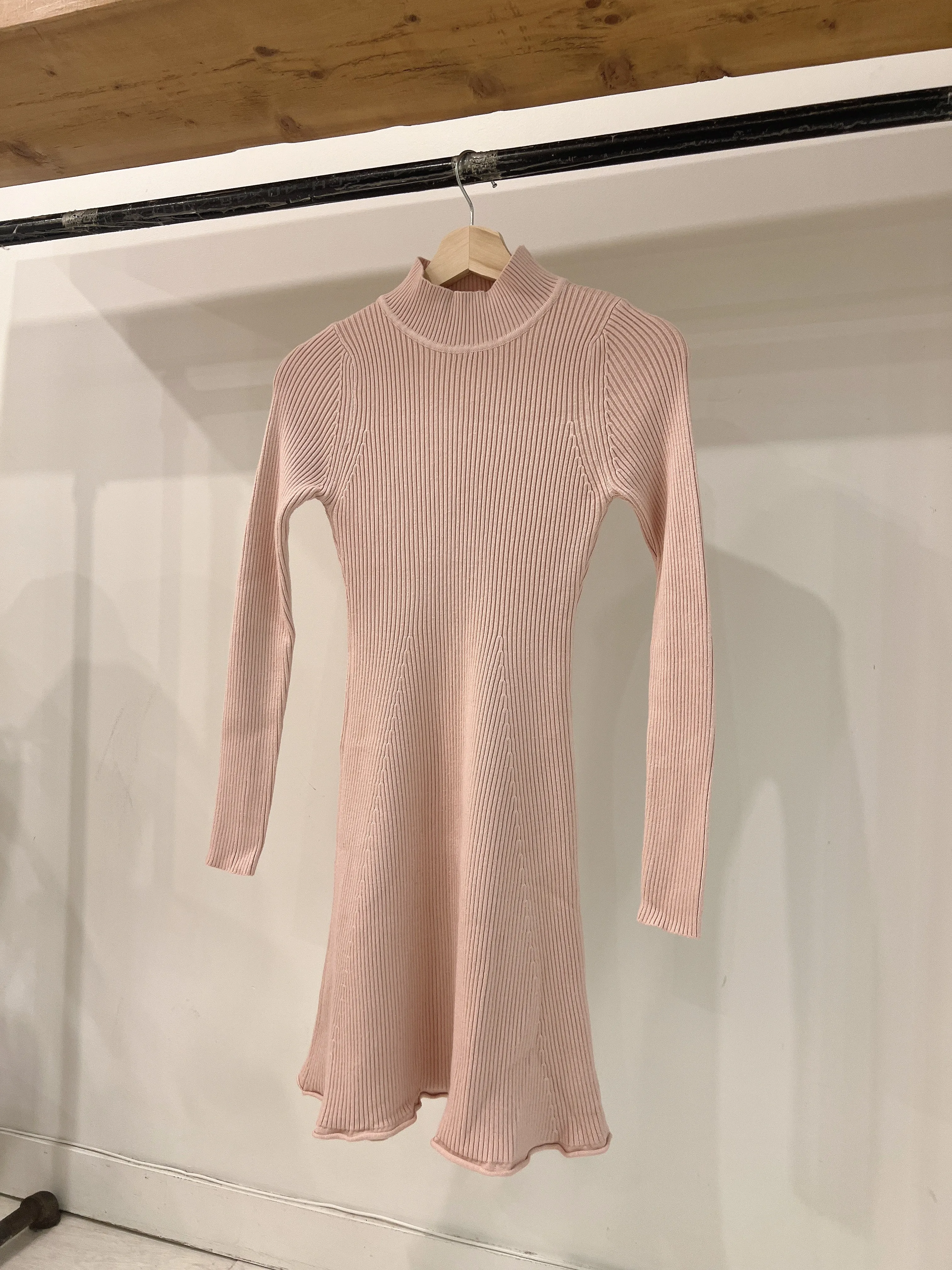 BARRE Mini turtleneck dress