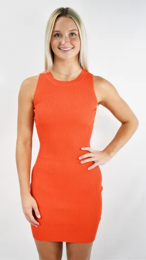 Basic Concept Knit Bodycon Dress