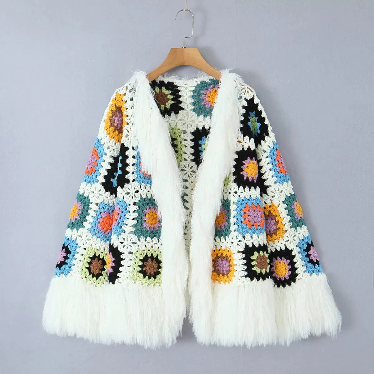 Brylee Granny Square Cardigan