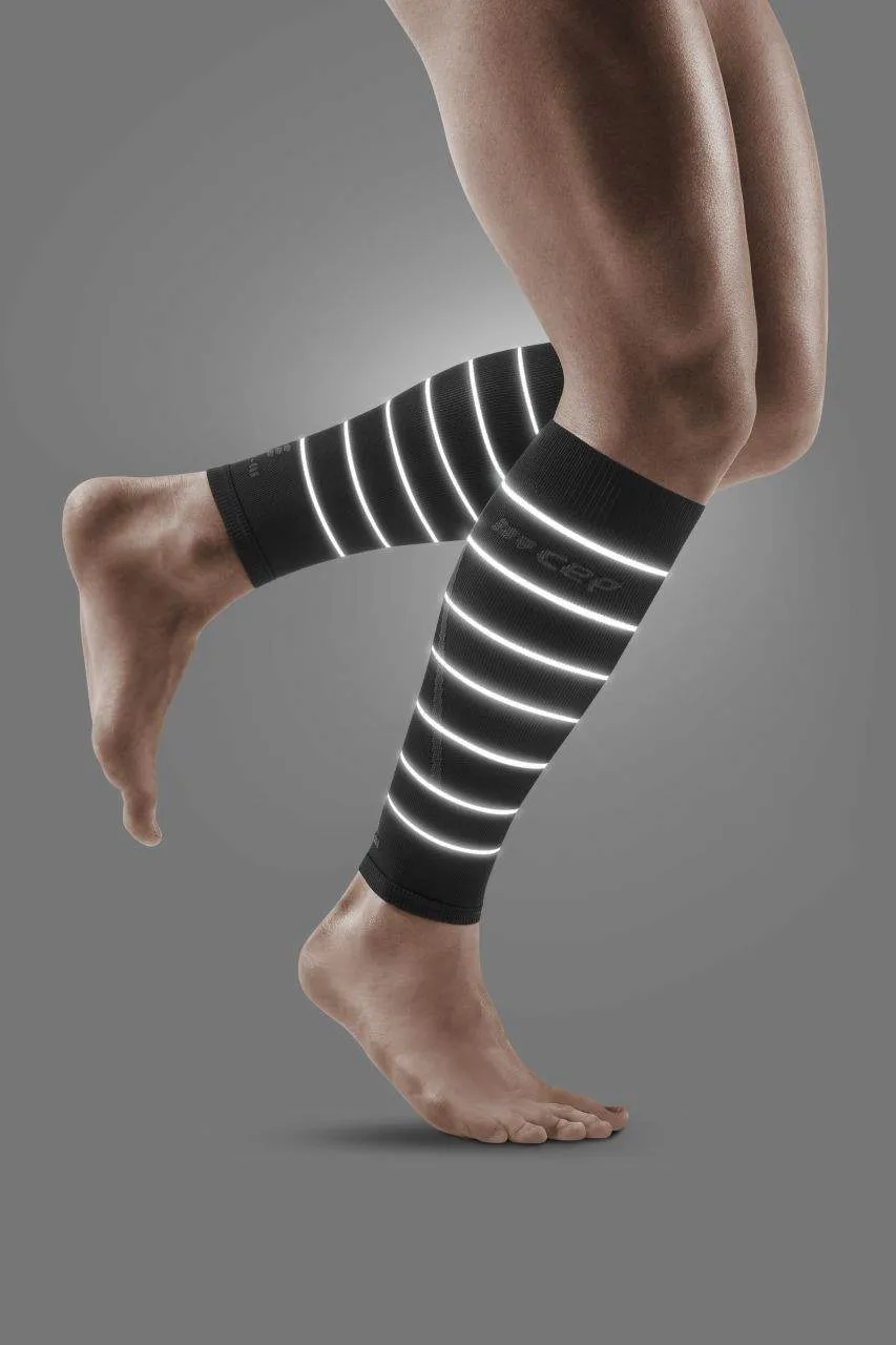 CEP Men's Reflective Compression Calf Sleeves - AW21