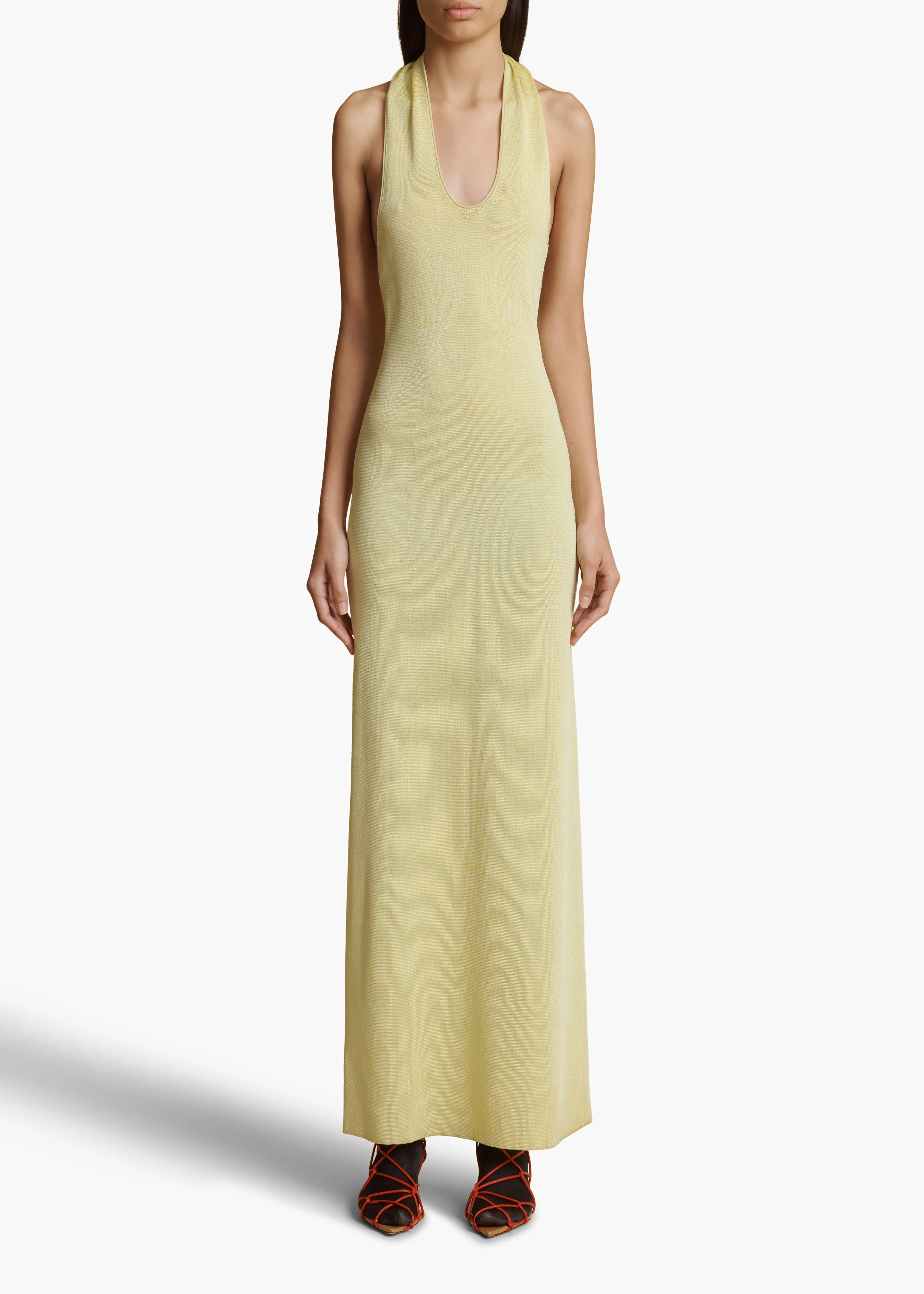 Coraline Dress in Yuzu