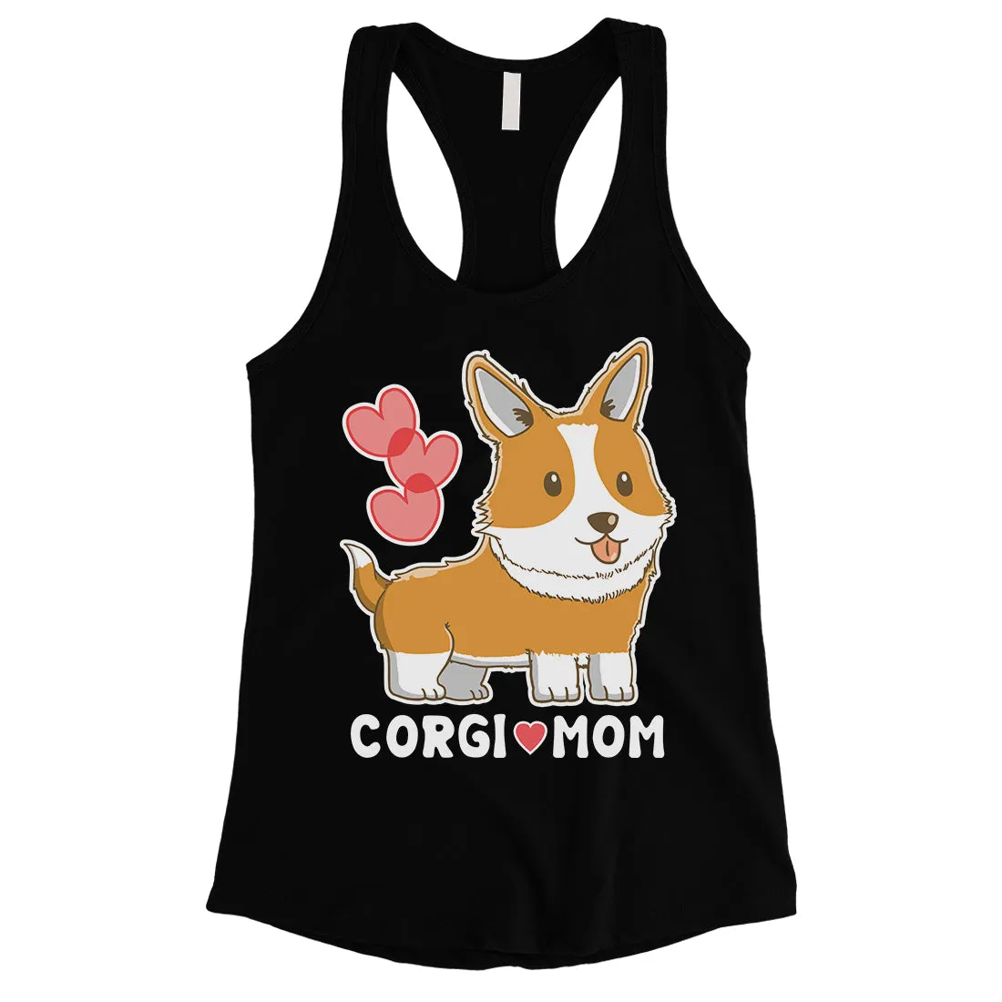 Corgi Mom Womens Tank Top Cute Anniversary Gift For Corgi Moms