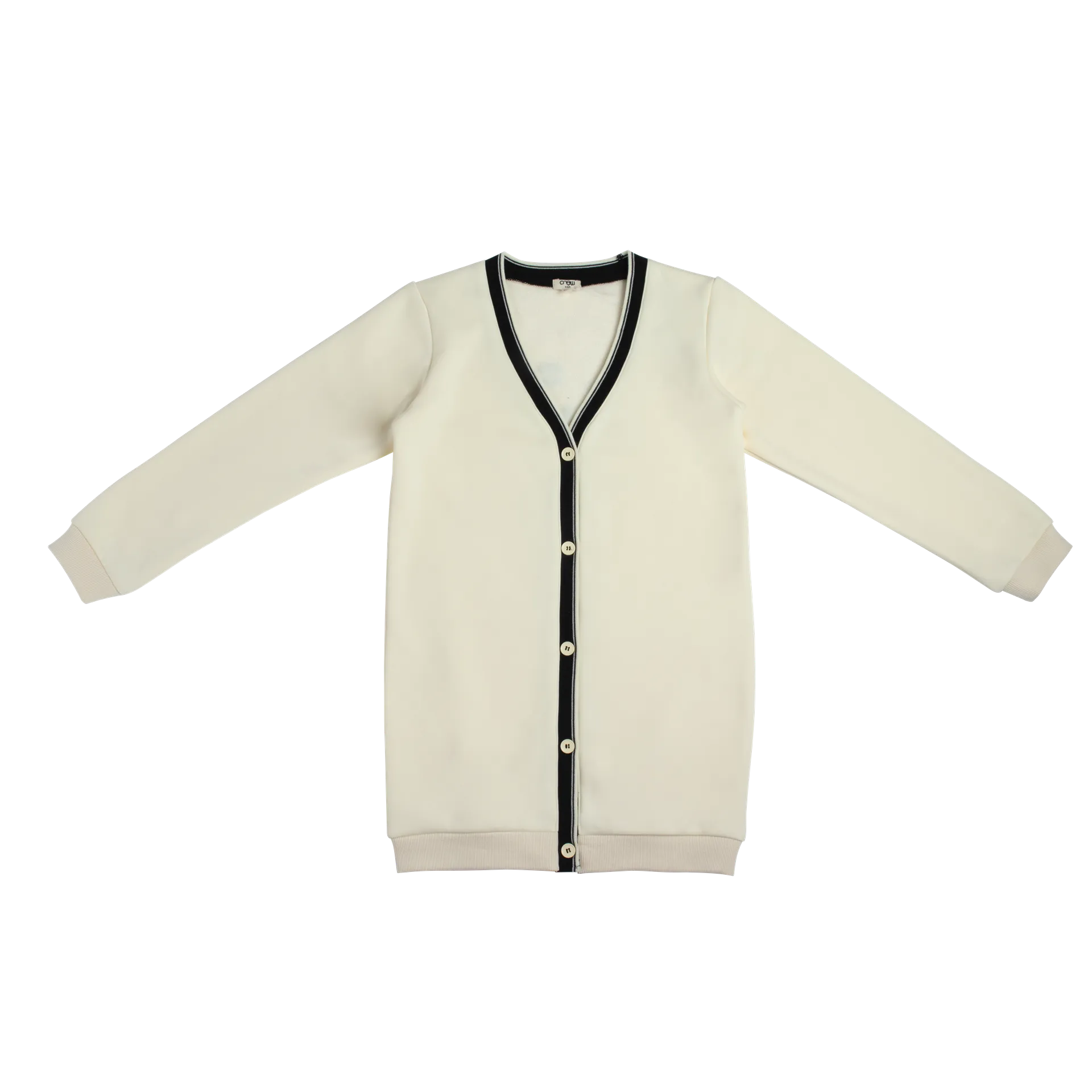 Crew Kids White Caio Cardigan