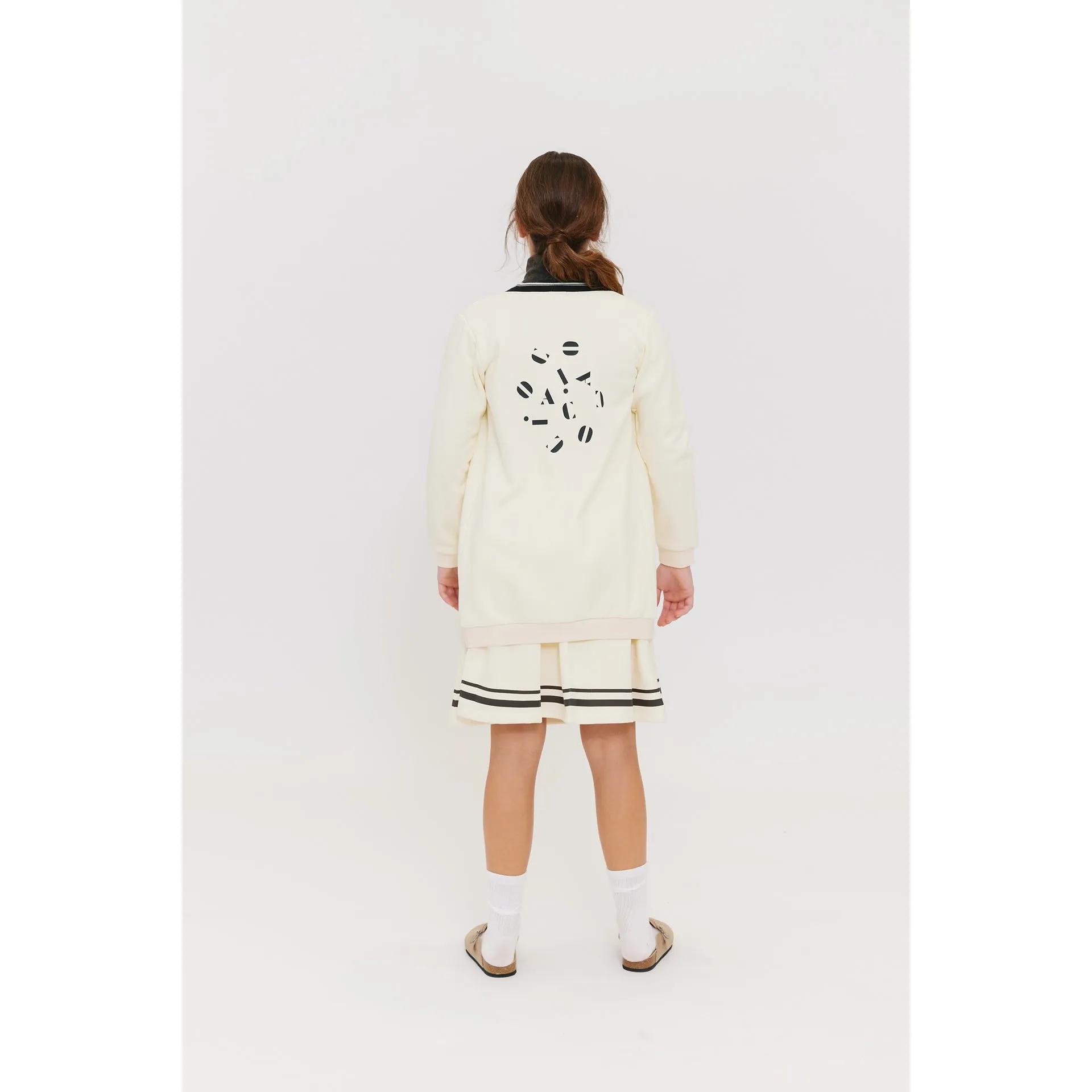Crew Kids White Caio Cardigan