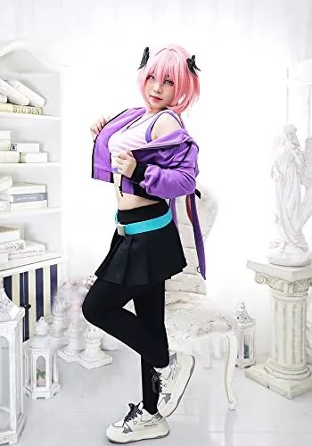 DAZCOS Womens Astolfo Memories of Trifas Cosplay Costume (Large)