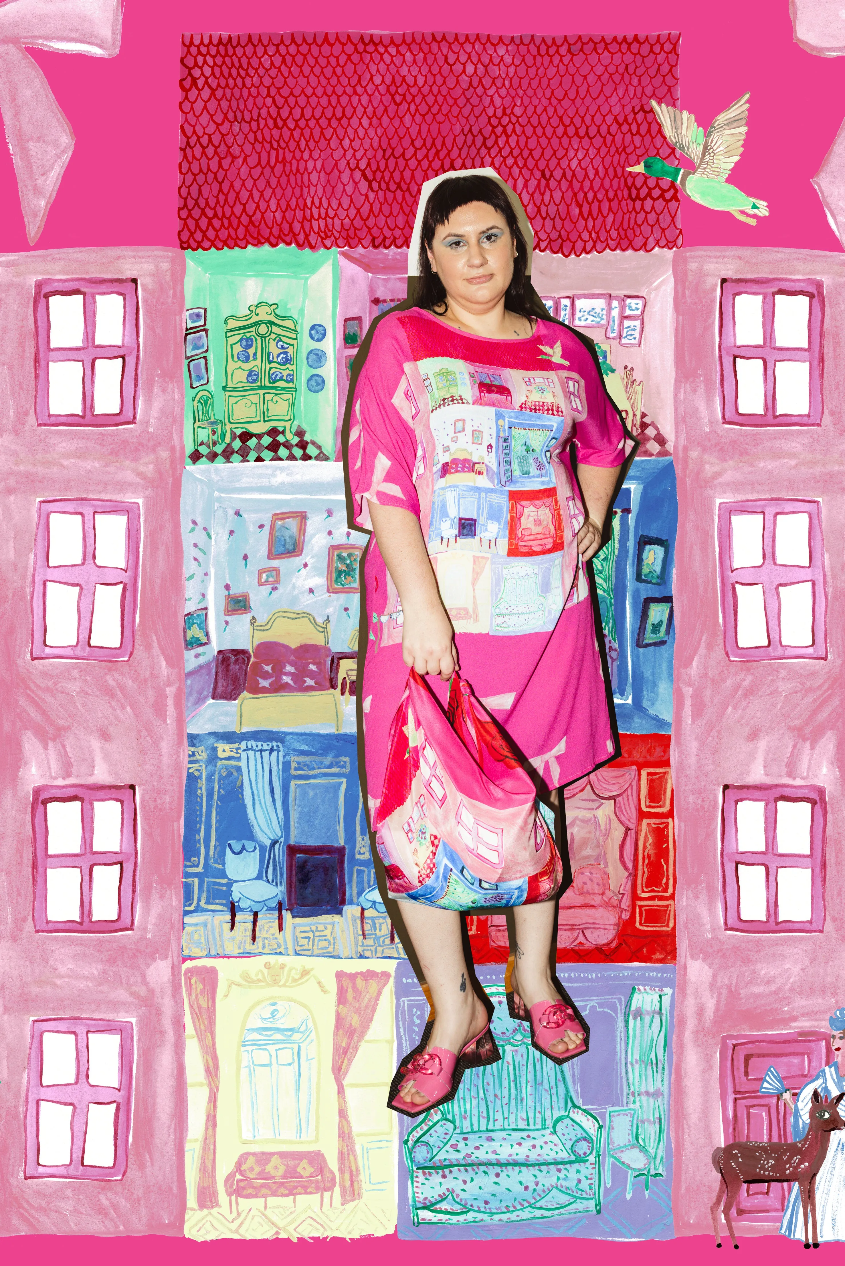 Doll House T-Dress