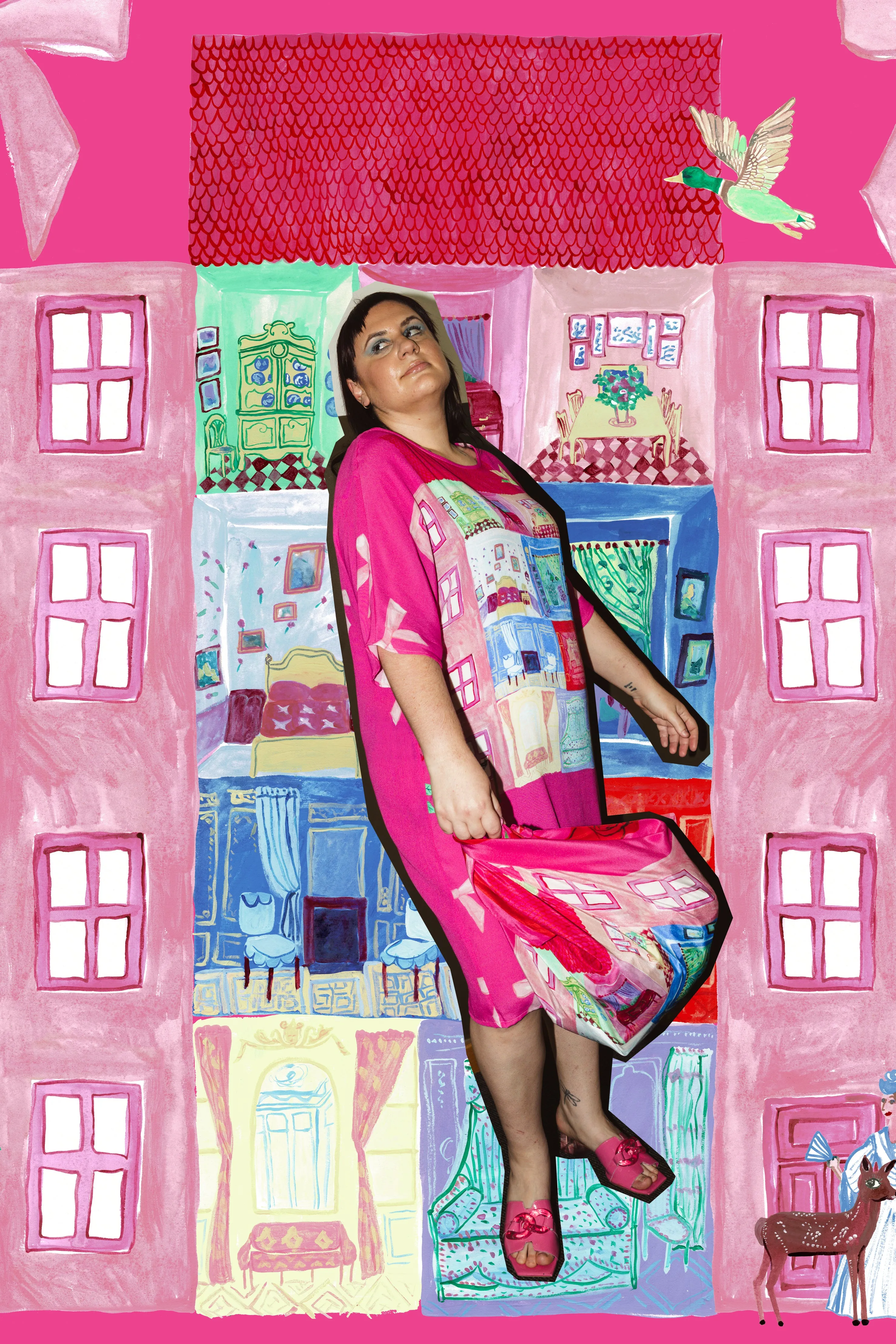 Doll House T-Dress