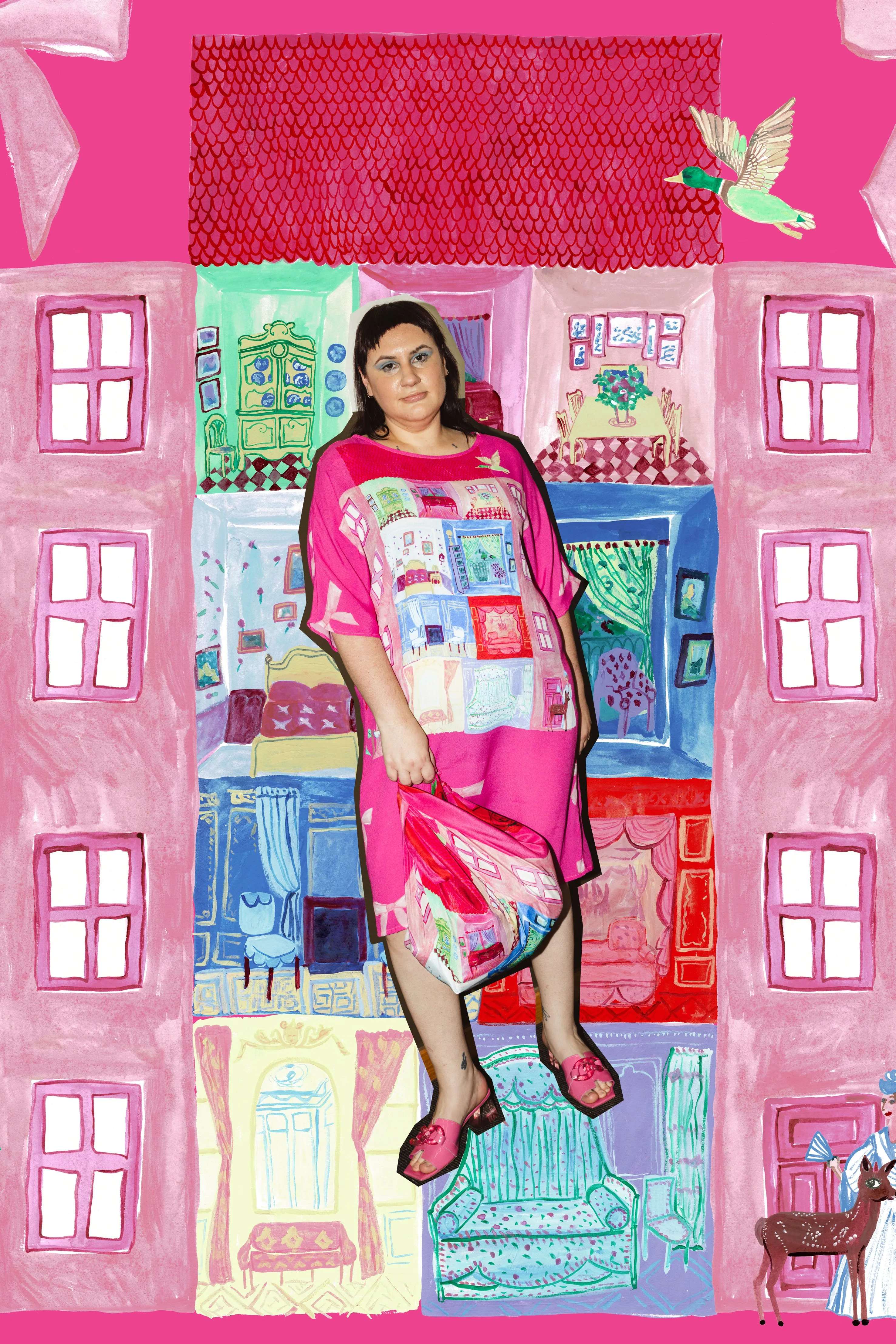 Doll House T-Dress