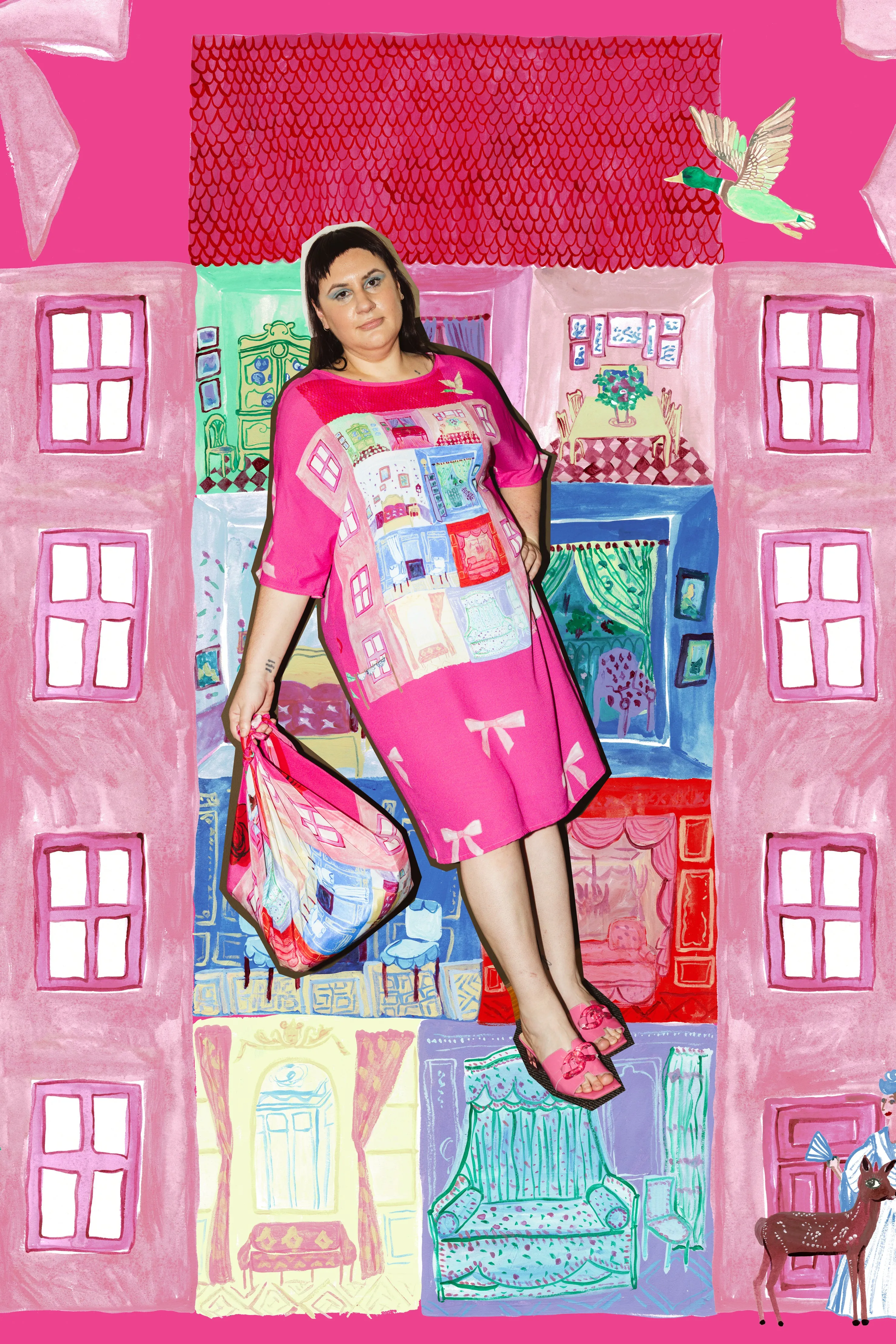 Doll House T-Dress