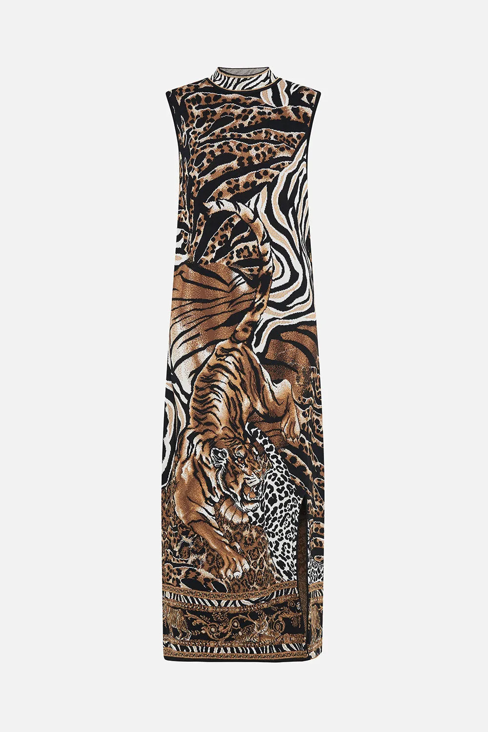 EXTENDED NECK KNIT DRESS WHATS NEW PUSSYCAT