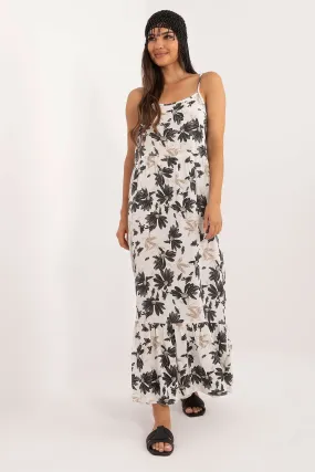Flared midi cut floral dress