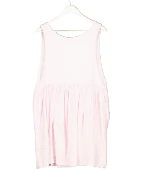 Free People Pink I'm Still Obsessed Sleeveless Mini Dress UK M