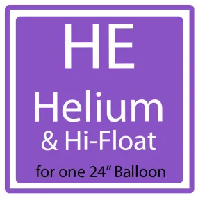 Helium & Hi-Float 24" | 1ct