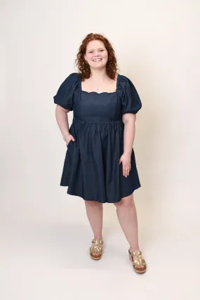 Hello Darling Denim Mini Dress