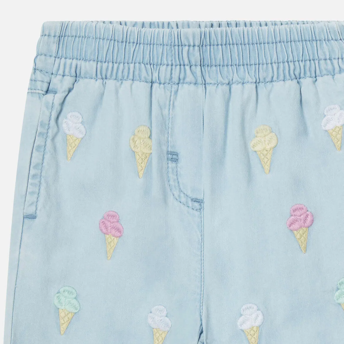 Ice Cream Embroidered Joggers
