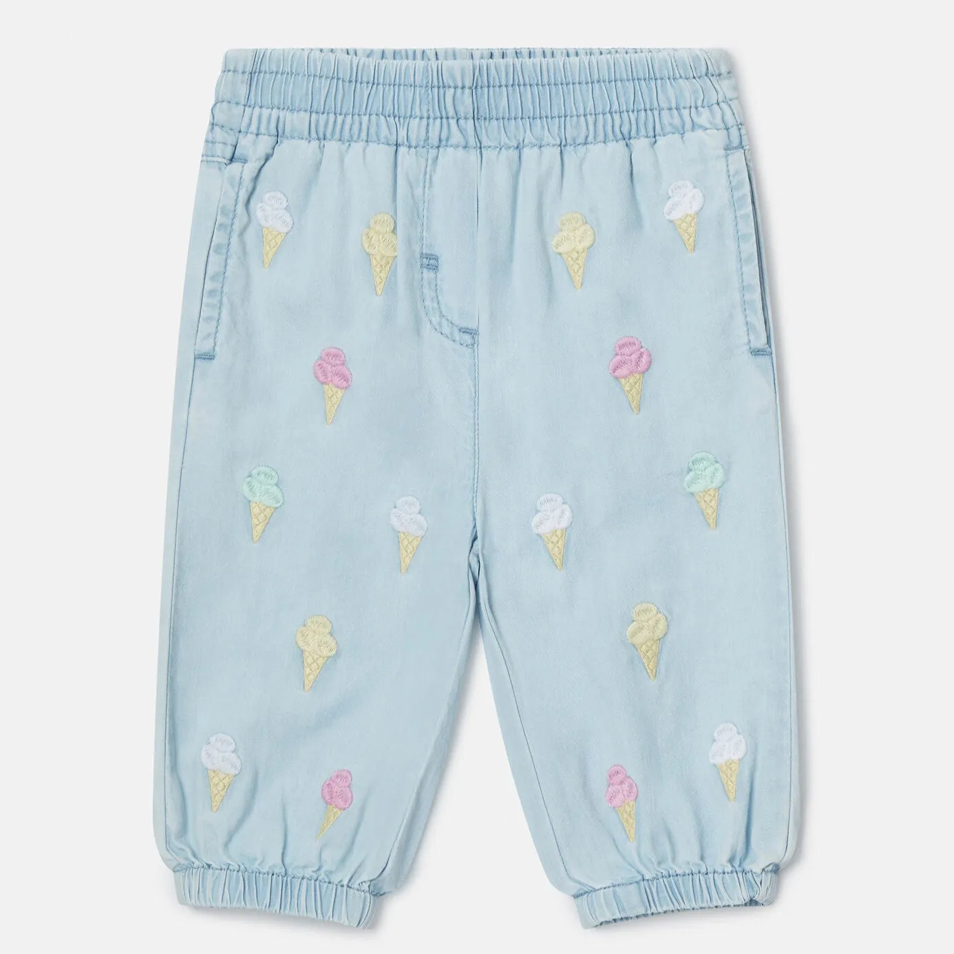 Ice Cream Embroidered Joggers