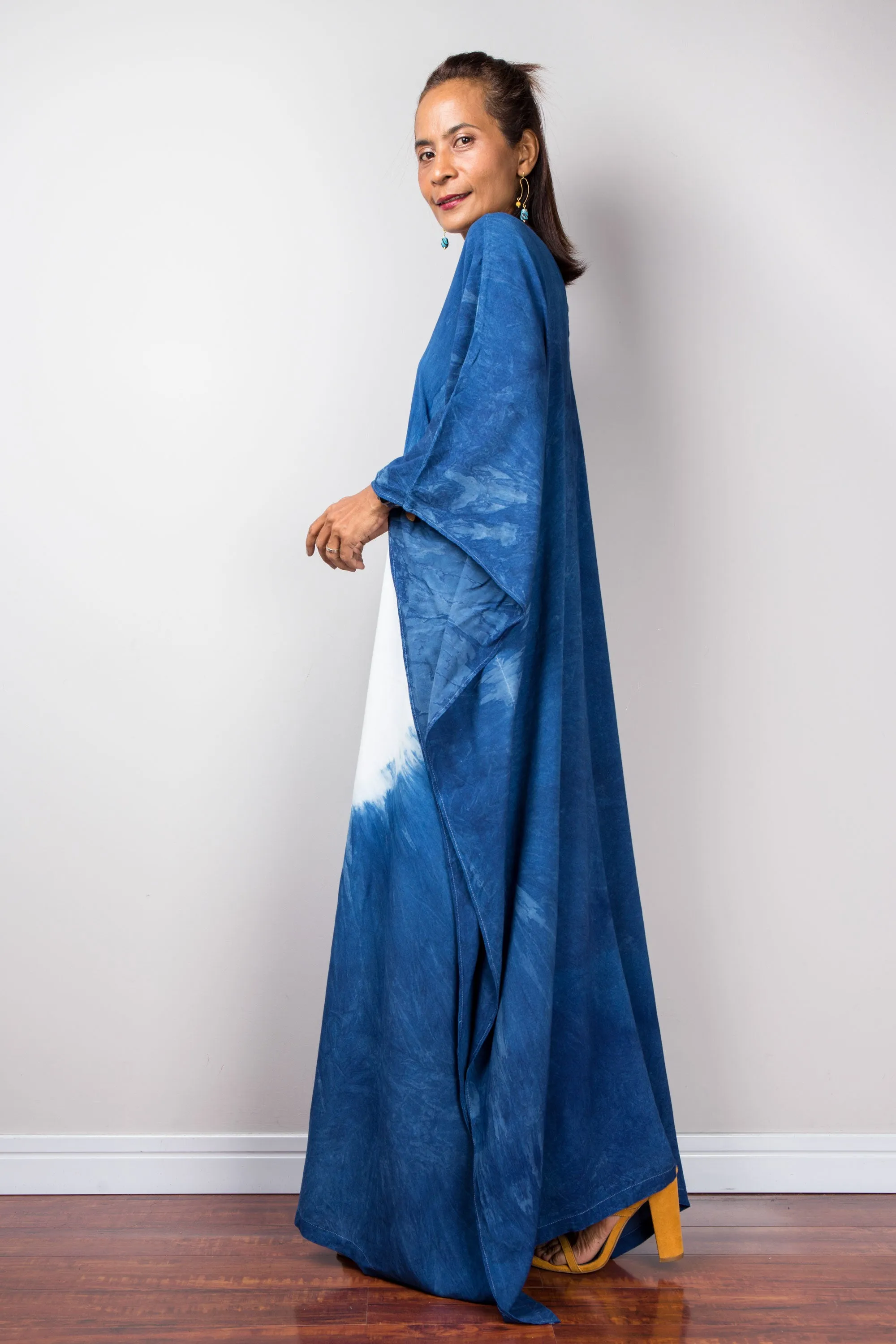 Indigo kaftan
