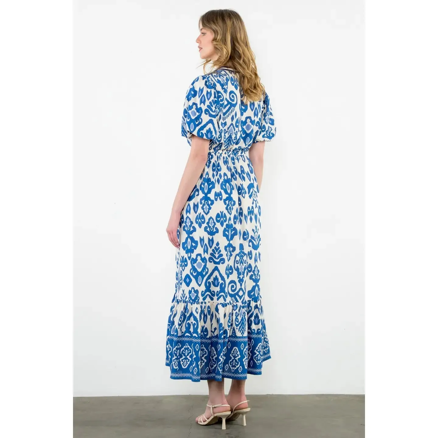 Isla Bonita Printed Maxi Dress