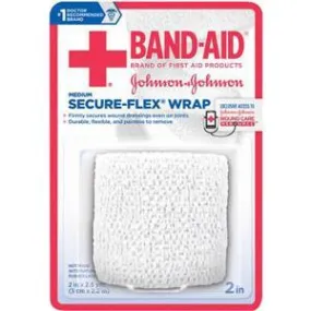 J & J Band-Aid First Aid Securflex Wrap 2" x 2.5 yds