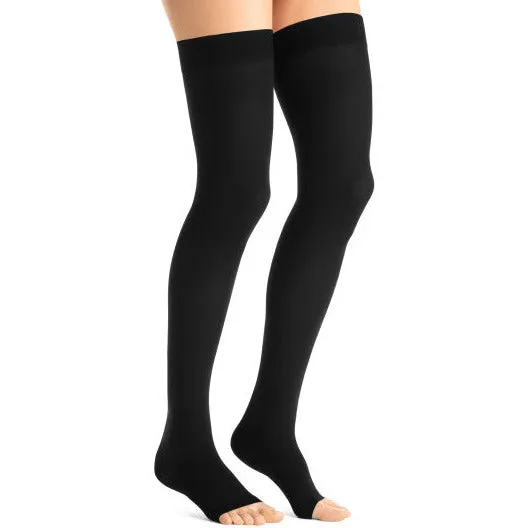 JOBST® Opaque Women's Thigh High 20-30 mmHg, Open Toe
