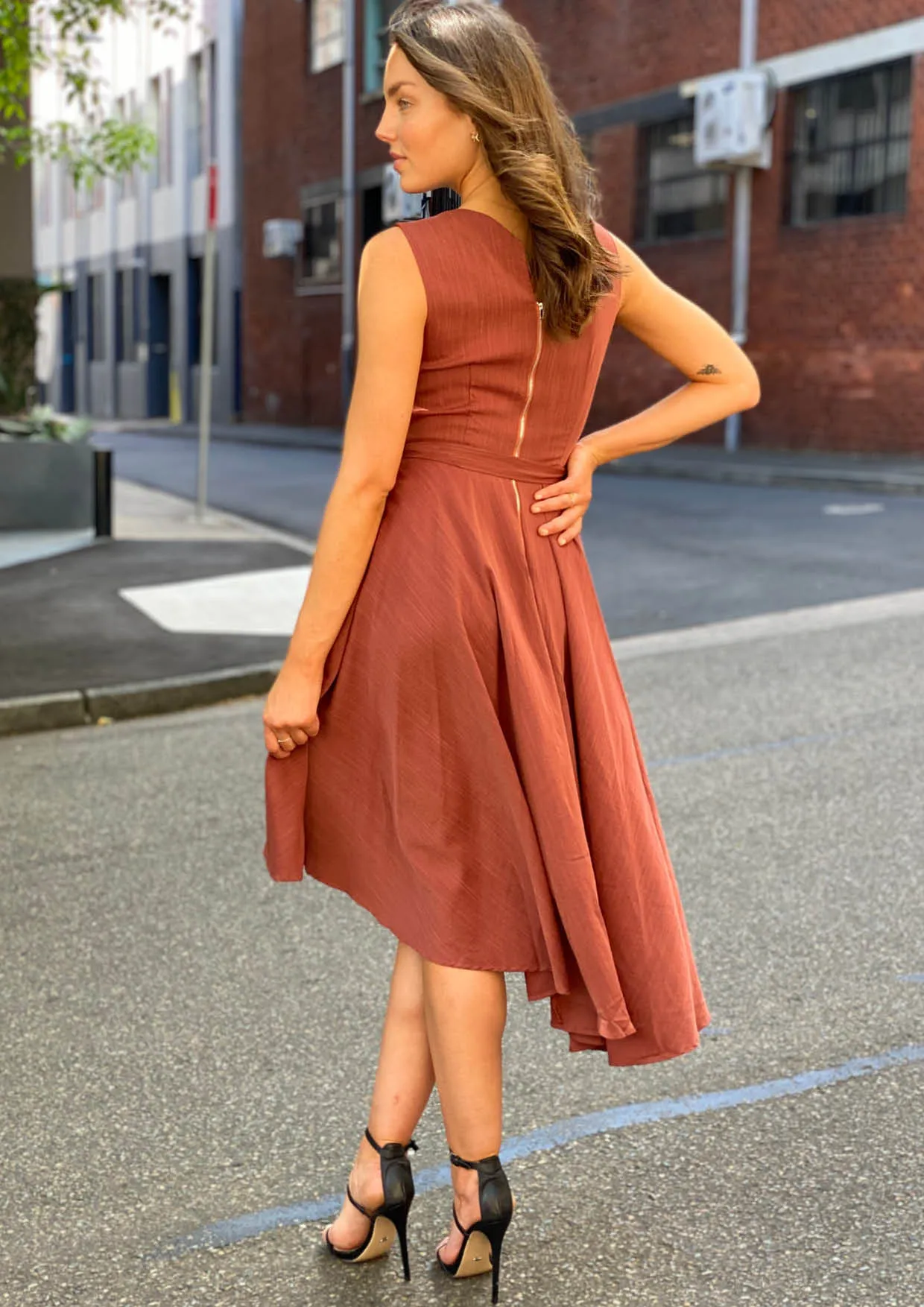 LA0482SS Wrap Dress (Pack)