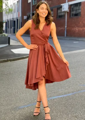 LA0482SS Wrap Dress (Pack)