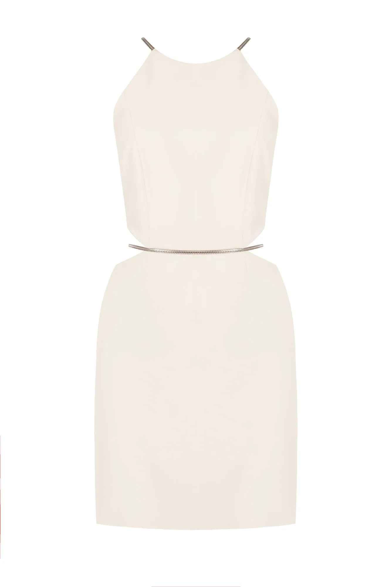LALI mini pastel dress with side cut outs