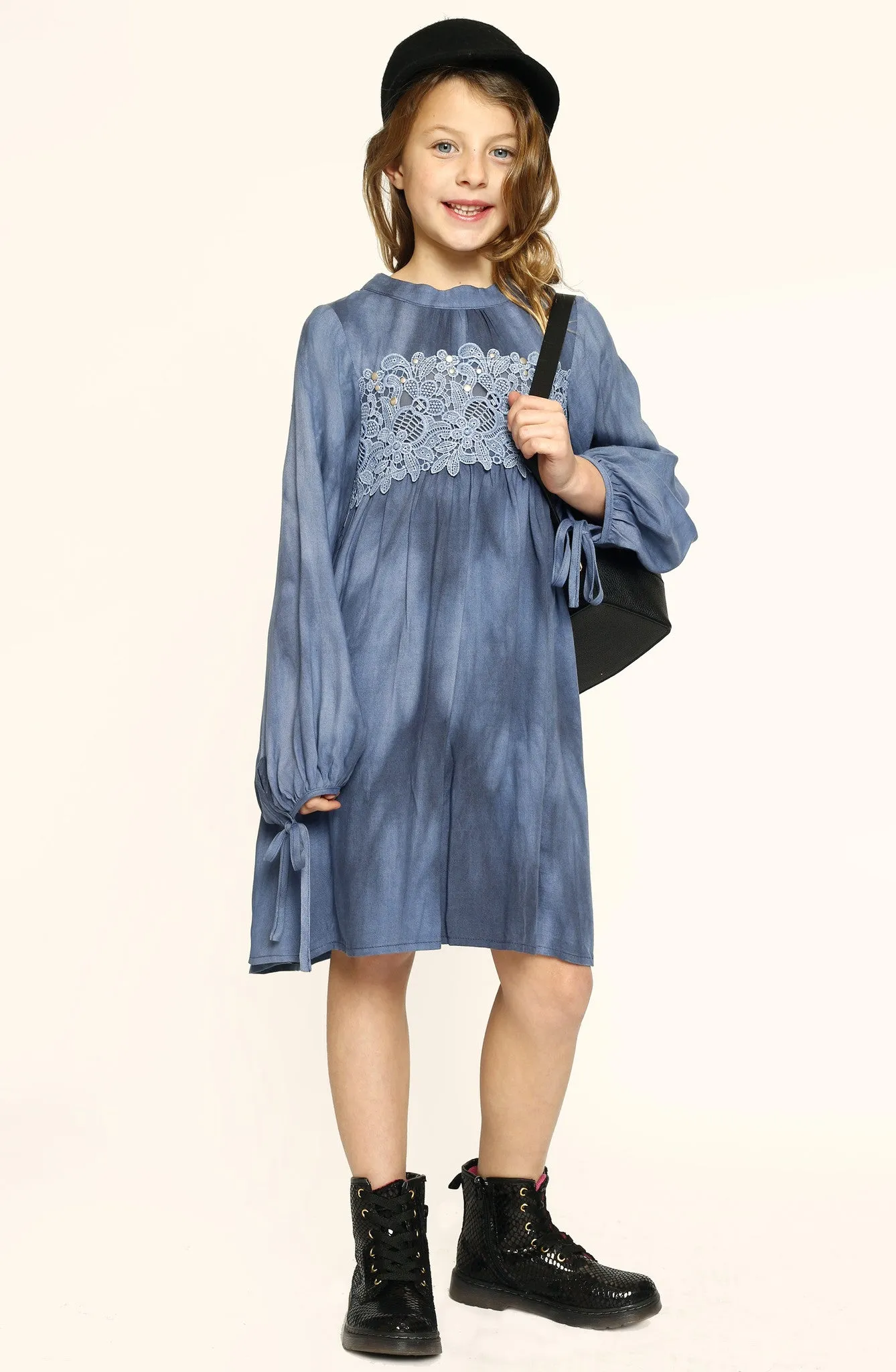 L/S Babydoll Dress (R25291)