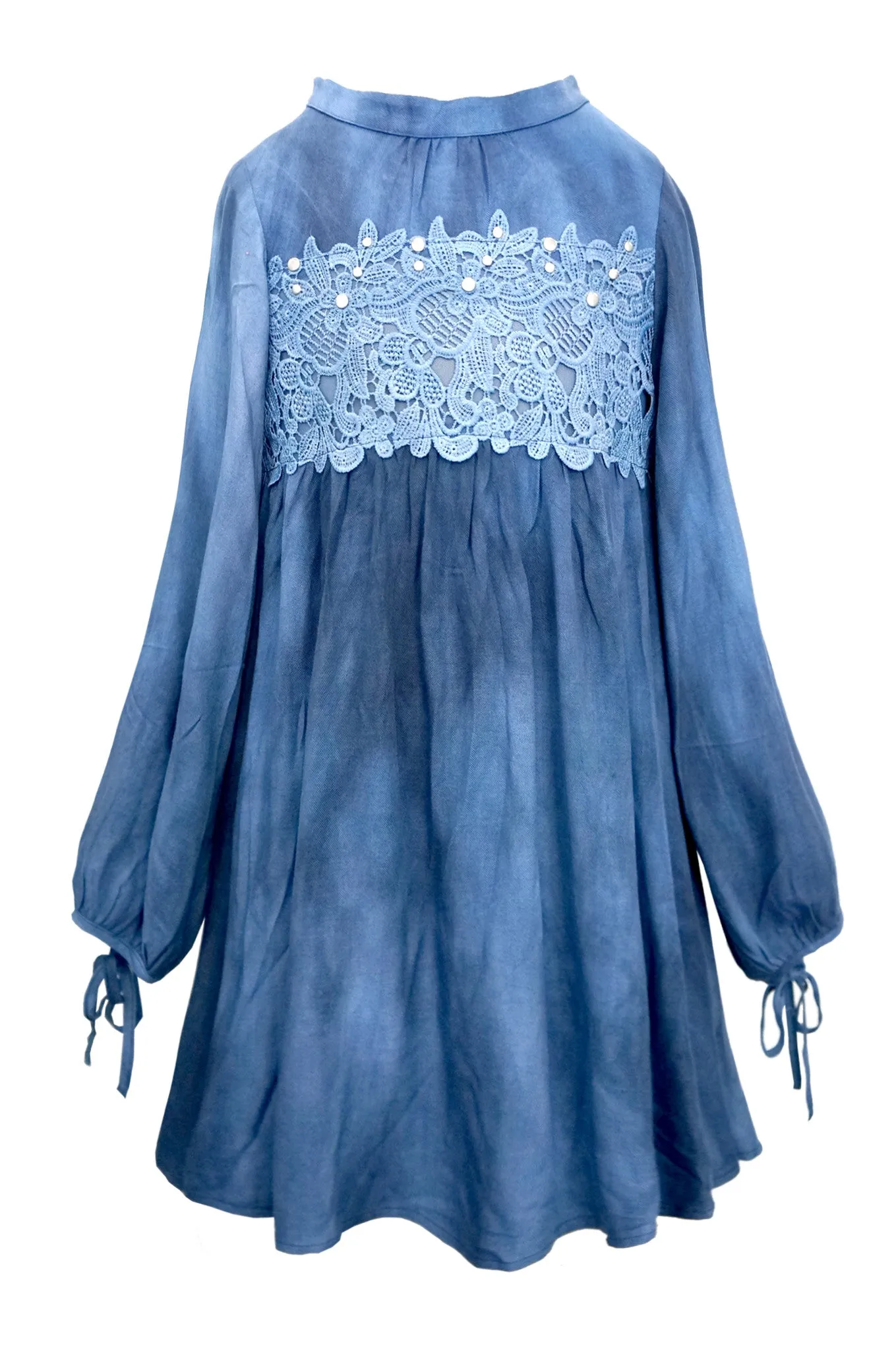 L/S Babydoll Dress (R25291)