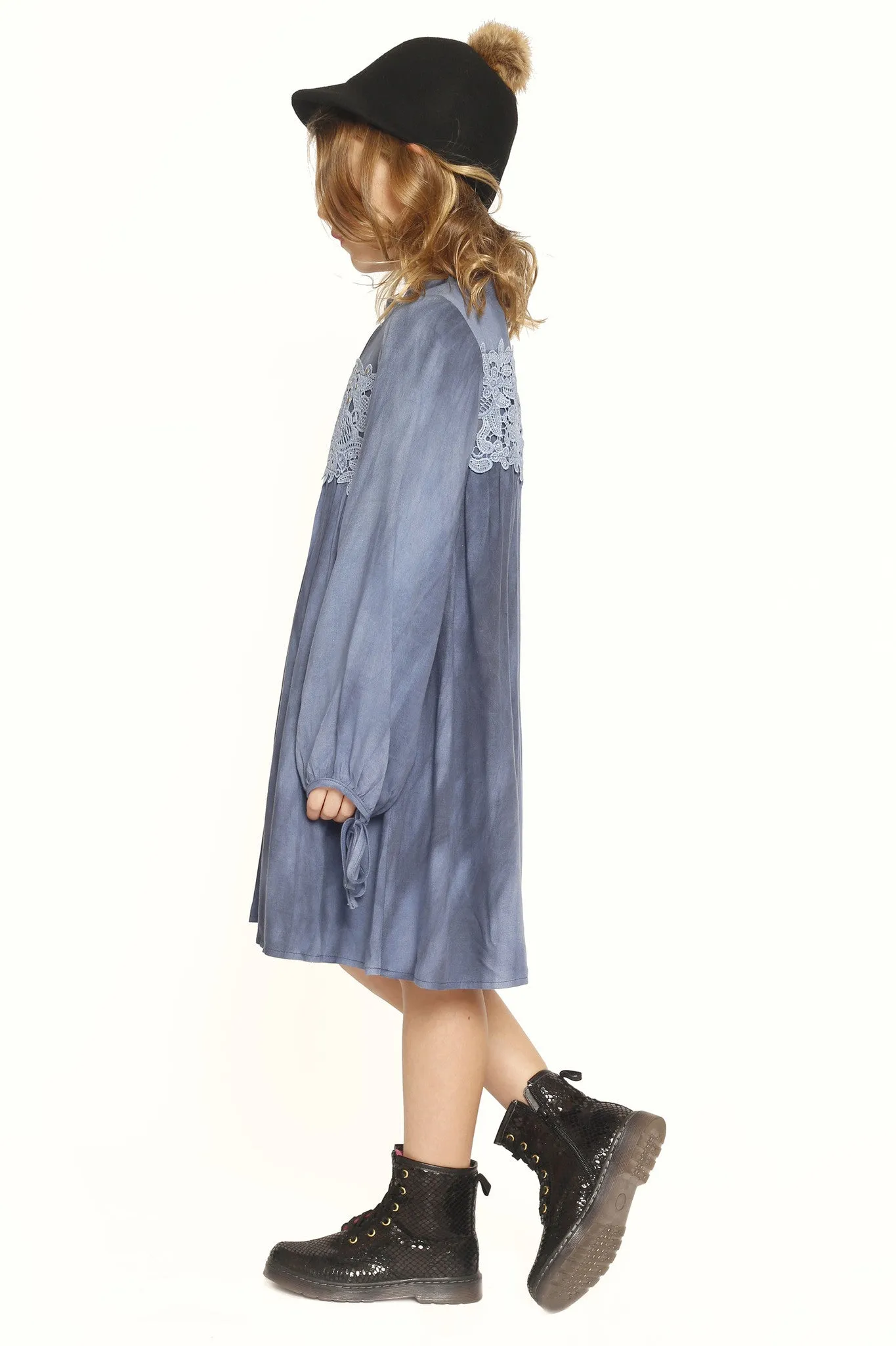 L/S Babydoll Dress (R25291)
