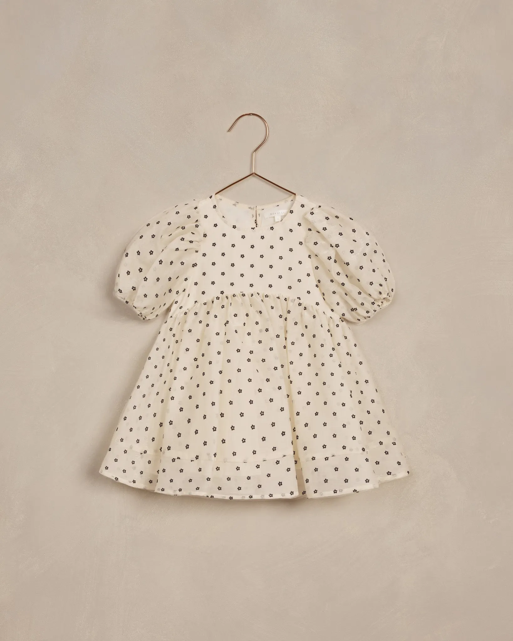 Luna Dress - Flocked Daisy