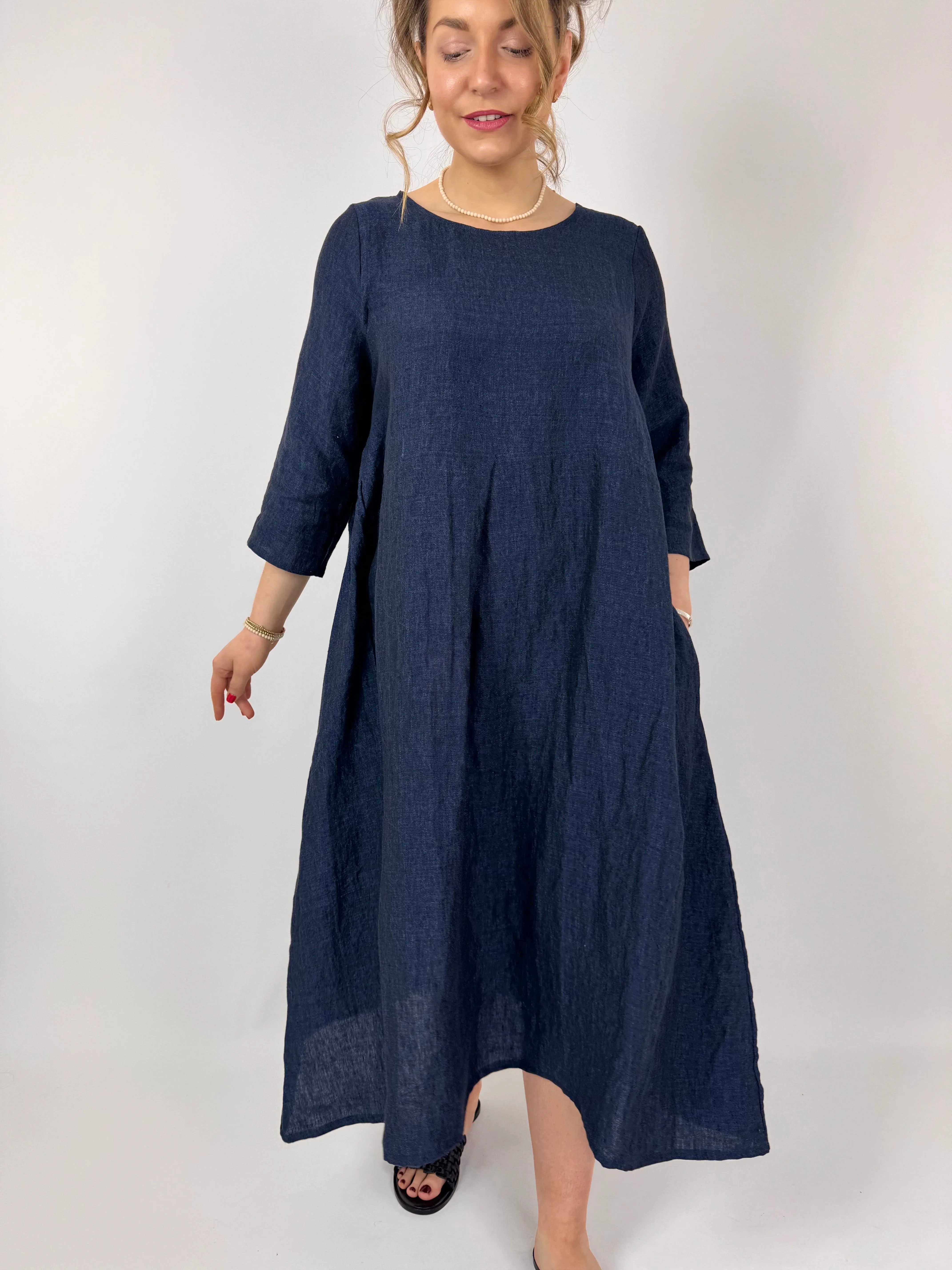Mama b Rothko A Dress Blue