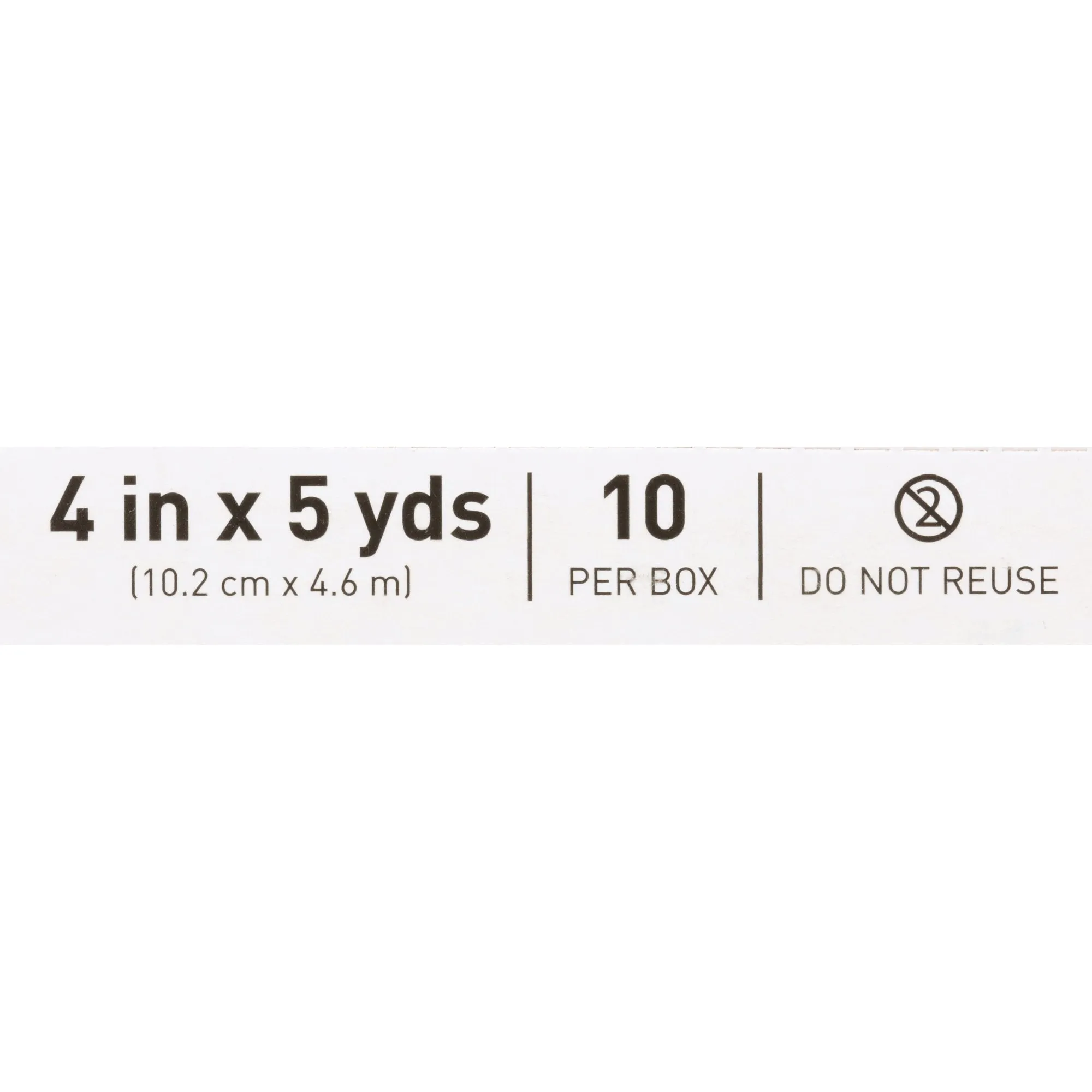 McKesson Elastic Bandages, Non-Sterile, Hook and Loop Closure, 4 Inch x 5 Yard
