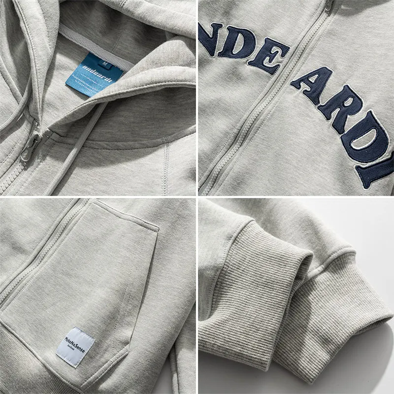 Men's Cardigan Hoodie Spring Hooded Sweater Men's Spring and Autumn Loose Student Casual Jacket